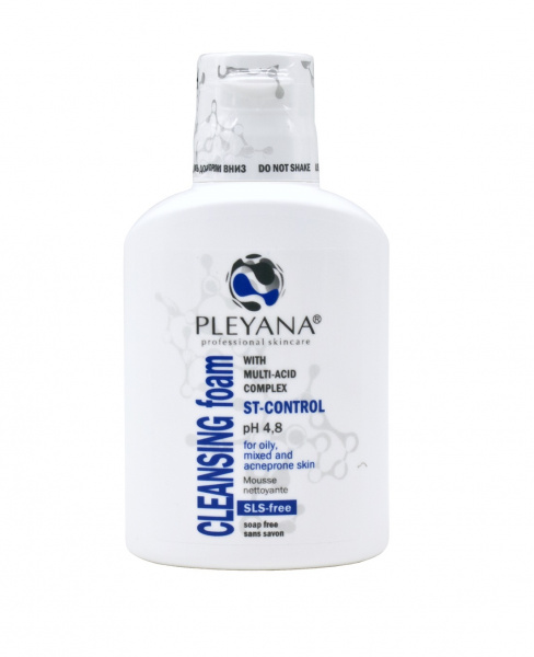 Пенка с мультикислотным комплексом ST-Control Pleyana Cleansing Foam With Multi-Acid Complex 75 мл