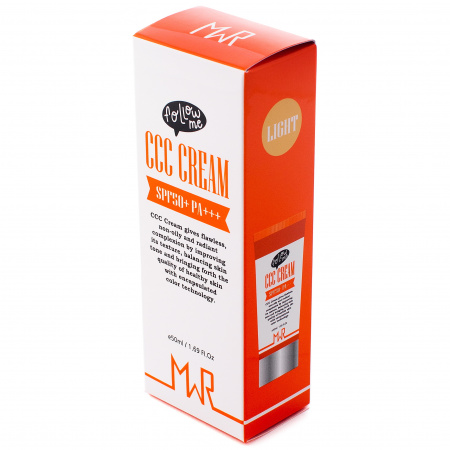 Корректирующий многофункциональный крем для лица MWR ECO ССС Cream (Light) SPF50+ PA +++, 50 мл