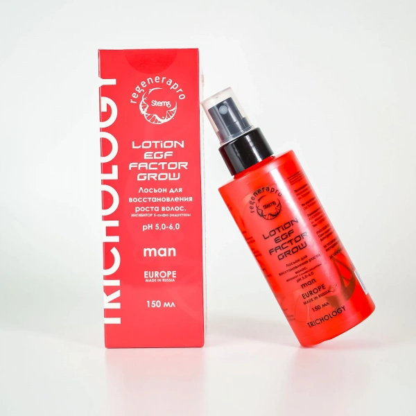 Лосьон для восстановления роста волос для мужчин Philosophy Regenera Pro Stems LOTION EGF FACTOR GROW MEN, 150 мл