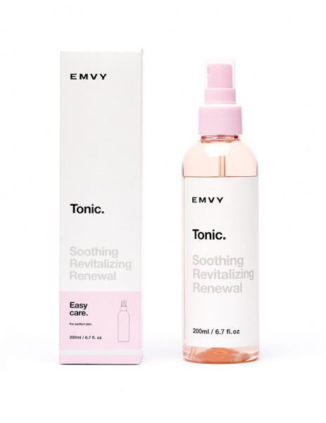 Освежающий тоник для нормальной и комбинированной кожи EMVY Tonic Soothing Revitalizing Renewal,  200 мл