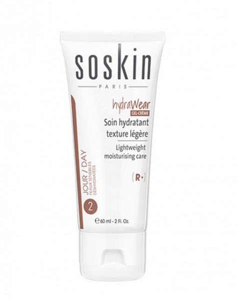 Гель-крем увлажняющий для нормальной и комбинированной кожи Soskin Paris HydraWear, 60 мл