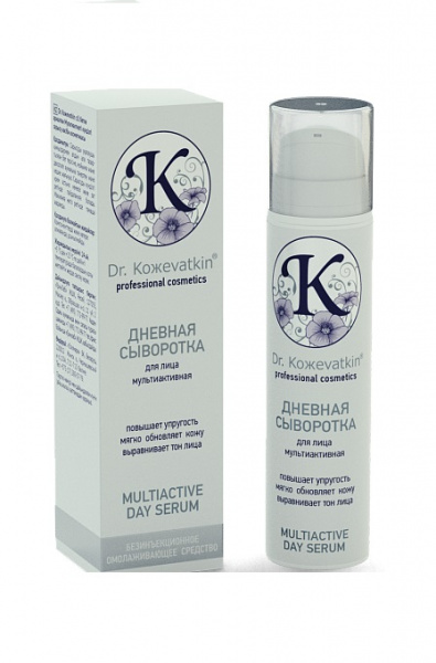 Мультиактивная дневная сыворотка для лица Dr.Kozhevatkin Multiactive Day Serum, 50 мл Мультиактивная дневная сыворотка для лица Dr.Kozhevatkin Multiactive Day Serum, 50 мл