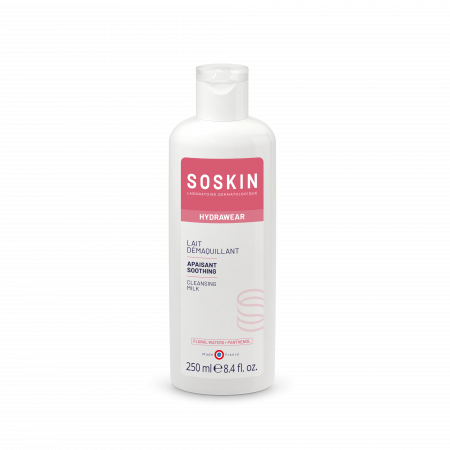 Смягчающее очищающее молочко для сухой и чувствительной кожи Soskin-Paris Soothing Cleansing Milk Dry And Sensitive Skin, 250 мл