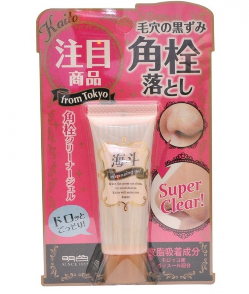 Крем-гель для очистки пор перед умыванием для жирной кожи Meishoku Porerina Cleansing Gel, 15 гр