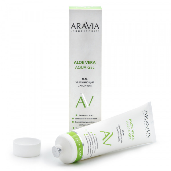 Увлажняющий гель с алоэ-вера ARAVIA Laboratories Aloe Vera Aqua Gel, 100 мл
