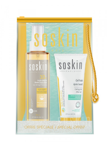 Набор Безупречный загар Soskin, 150 мл