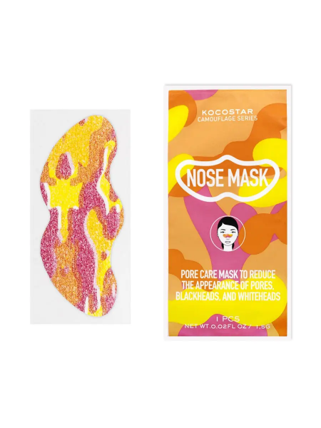 Kocostar Camouflage Очищающая Маска для носа Nose Mask Kocostar Nose Mask, 1.5 мл 5 шт