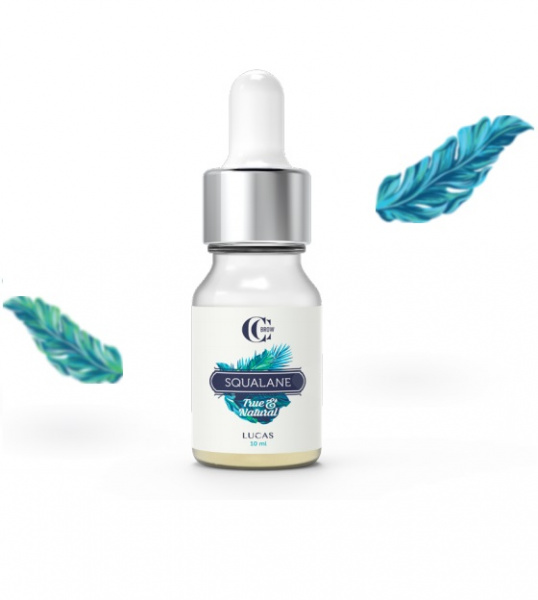 Масло для роста бровей Lucas Cosmetics CC Brow Squalane True and Natural, 10 мл