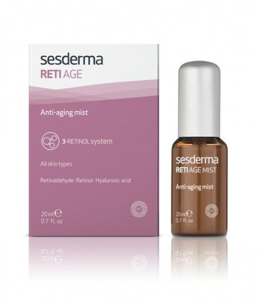 Антивозрастной мист Reti Age Antiaging Mist, 20 мл Антивозрастной мист Reti Age Antiaging Mist, 20 мл