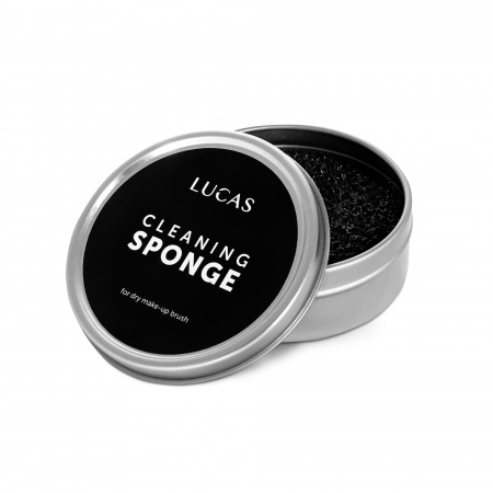 Спонж для чистки сухих кистей Lucas Cosmetics Dry cleansing jar