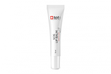 Бальзам для интенсивного восстановления и ухода за кожей губ Tete Cosmeceutical Lip Balm Repair and care, 15 мл