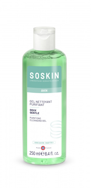 Гель очищающий для жирной и комбинированной кожи Soskin-Paris Purifying Cleansing Gel, 250 мл