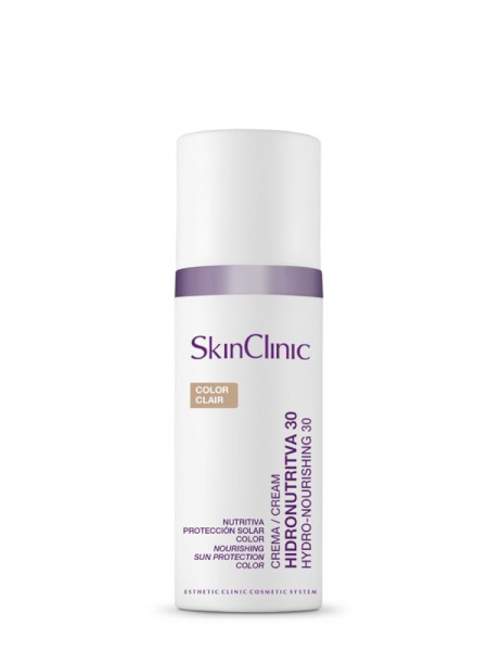 Крем гидропитательный с тонирующим эффектом SPF30 SkinClinic Hydro-Nourishing Cream 30 Color Clair, 50 мл