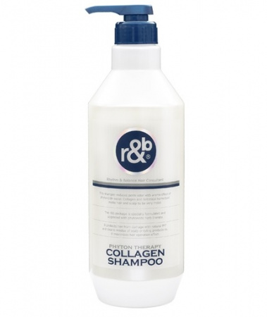 Коллагеновый шампунь для волос Skindom R&b Phyton Therapy Collagen Shampoo, 450 мл.