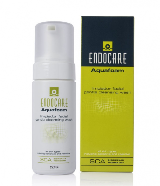 Пенка для очищения Cantabria Labs Endocare Aquafoam, 125 мл Пенка для очищения Cantabria Labs Endocare Aquafoam, 125 мл