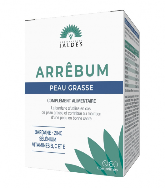 Капсулы активный комплекс для жирной кожи и против акне Лаборатория Деваль Arrebum, 60 шт