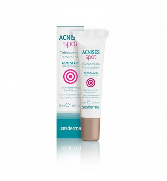 Крем против акне Acnises Spot Colour Cream Acne Scars, 15 мл Крем против акне Acnises Spot Colour Cream Acne Scars, 15 мл