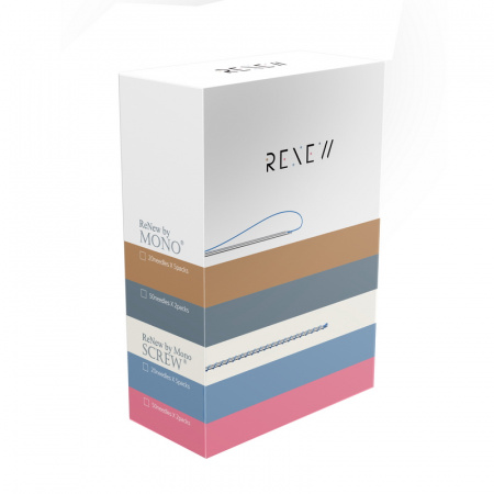 Мезонить из полидиоксанона Тонкостенная игла  Layun Korea Mono 25G - 60mm, 20 шт