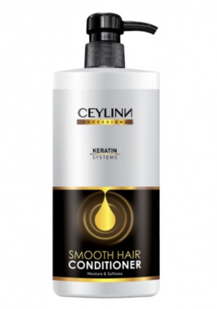 Кондиционер для волос кератином CEYLINN PROFESSIONAL KERATIN SMOOTH HAIR CONDITIONER, 500 мл