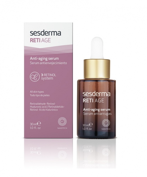 Антивозрастная сыворотка Reti Age Anti-Aging Serum, 30 мл Антивозрастная сыворотка Reti Age Anti-Aging Serum, 30 мл