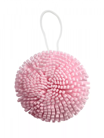 Solomeya Мочалка спонж для тела, Розовая / Bath Sponge, pink, 1 шт