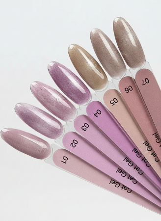 Гель моделирующий для ногтей Кошачий глаз Sofiprofi Cat Gel, 15 мл