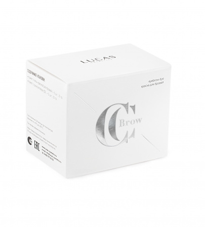 Краска для бровей серо-коричневая Lucas Cosmetics CC Brow Eyebrow Dye 5 саше