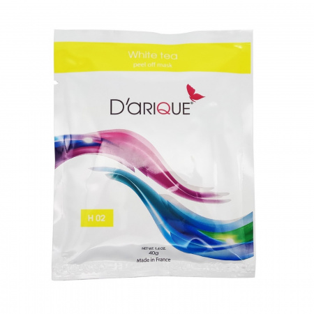 Альгинатная омолаживающая маска с белым чаем Darique Rejuvenating Mask «Delis» With White Tea