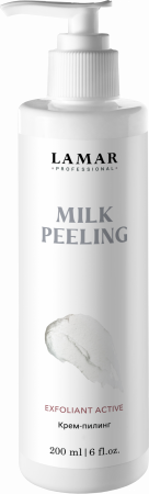 Крем-пилинг Lamar Professional MILK PEELING, 200 мл