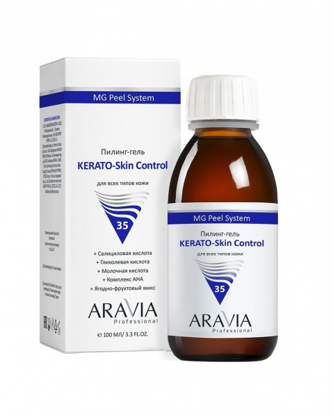 Пилинг-гель Aravia Professional Kerato-Skin Control, 100 мл Пилинг-гель Aravia Professional Kerato-Skin Control, 100 мл