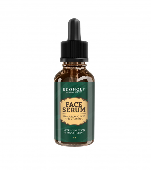 Сыворотка для лица с вит. С и гиалуроновой кислотой Lucas Cosmetics Ecoholy Face Serum,  30 мл Сыворотка для лица с вит. С и гиалуроновой кислотой Lucas Cosmetics Ecoholy Face Serum,  30 мл