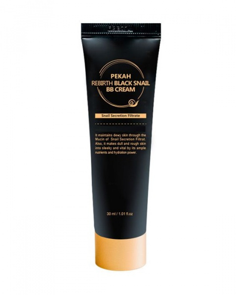 BB крем с муцином черной улитки №23 Pekah Rebirth Black Snail Cream, 30 мл BB крем с муцином черной улитки №23 Pekah Rebirth Black Snail Cream, 30 мл