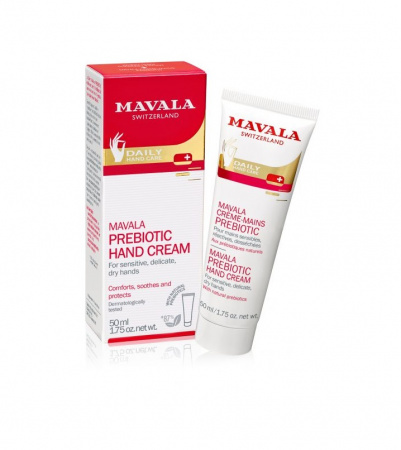 Крем для рук с пребиотиками Mavala Prebiotic Hand Cream,  50 мл.