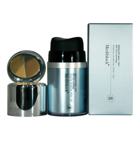 Тонирующий бальзам 7 в 1  SPF 50+ Mediblock Absolute Balm, 35 мл Тонирующий бальзам 7 в 1  SPF 50+ Mediblock Absolute Balm, 35 мл