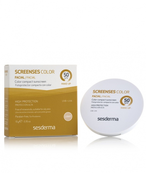 Солнцезащитное тональное средство SPF 50 Screenses Crem con color SPF 50 Light, 10 гр Солнцезащитное тональное средство SPF 50 Screenses Crem con color SPF 50 Light, 10 гр