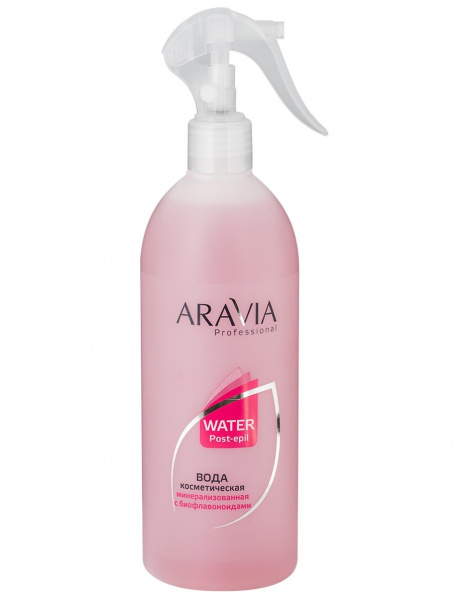Вода косметическая с биофлавоноидами Aravia Water Post-Epil, 500 мл
