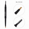 Механический карандаш для бровей русый со щеточкой Lucas Cosmetics Brow Definer Blonde /Русый (Blonde), 7 гр Механический карандаш для бровей русый со щеточкой Lucas Cosmetics Brow Definer Blonde /Русый (Blonde), 7 гр