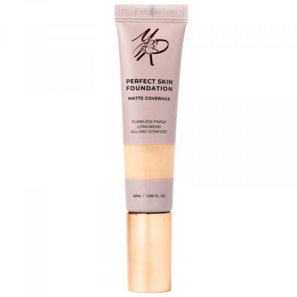 Устойчивая тональная основа под макияж матирующая Yu.R Matte Coverage Foundation (3.5 light plus), 32 мл Устойчивая тональная основа под макияж матирующая Yu.R Matte Coverage Foundation (3.5 light plus), 32 мл