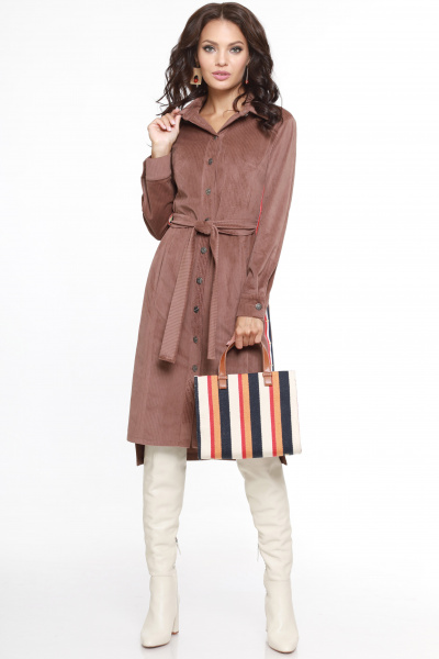 Модное платье-рубашка с элементами стиля спорт-шик