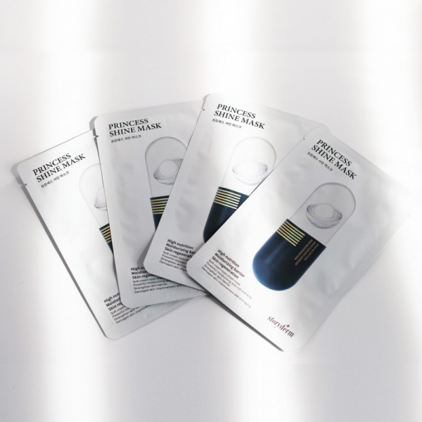 Тканевая маска на основе шелка Storyderm PRINCESS SHINE MASK, 25 мл