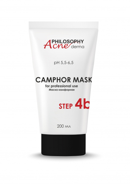 Камфорная маска Philosophy Acne Derm Camphor Mask, 200 мл Камфорная маска Philosophy Acne Derm Camphor Mask, 200 мл
