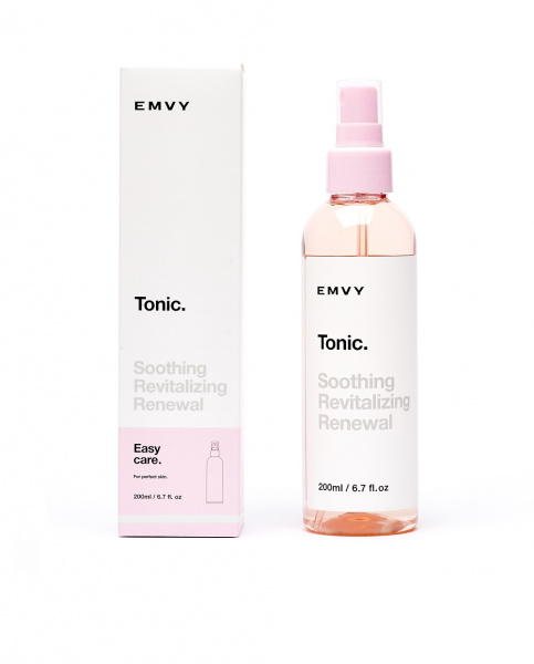 Увлажняющий тоник для сухой и чувствительной кожи EMVY Tonic Soothing Revitalizing Renewal,  200 мл