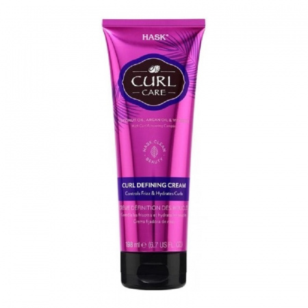 Крем для придания формы вьющимся волосам Hask Curl Care Curl Defining Cream, 198 мл.