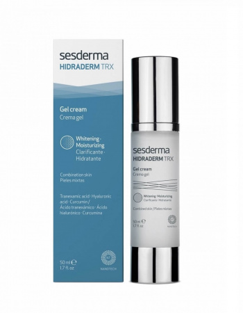 Крем-гель увлажняющий и осветляющий для лица Sesderma Hidraderm TRX Gel Cream Whitening Moisturizing