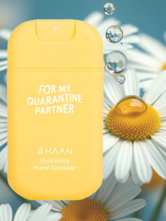 Очищающий и увлажняющий спрей для рук "Полевая  ромашка" HAAN LE For My Quarantine Partner Hand Sanitizer Tranquil Chamomile, 30 мл