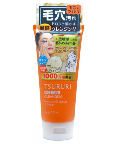 Очищающий поры крем-гель с термоэффектом BCL Tsururi Hot Gel Cleansing, 150 мл