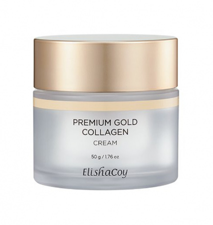 Антивозрастной крем с коллагеном и золотом ElishaCoy Premium Gold Collagen Cream