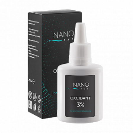 Косметический гель-окислитель краски для бровей 3% Nano Tap