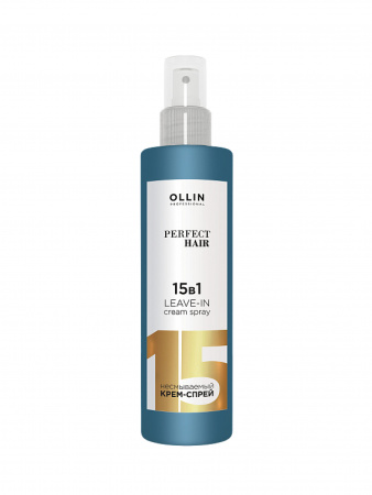 Несмываемый крем-спрей 250мл OLLIN Professional PERFECT HAIR 15 в 1